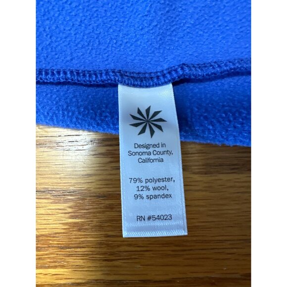 Athleta SoftTech Long Sleeve Royal Blue Dress Size XXS - Picture 7 of 9